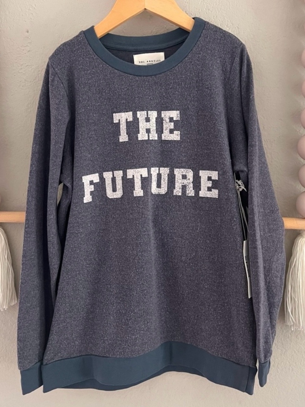 Sol Angeles Gray 'The Future' Sweatshirt